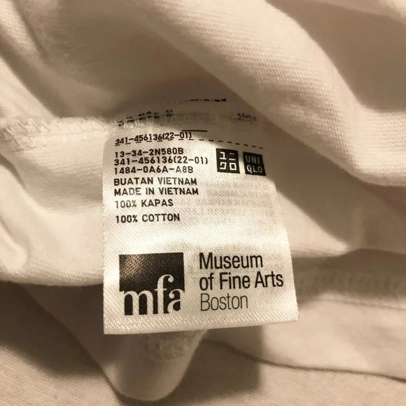 Uniqlo Boston Museum of Fine  Arts Tshirt Mens Size XL Shirt - Picture 16 of 16